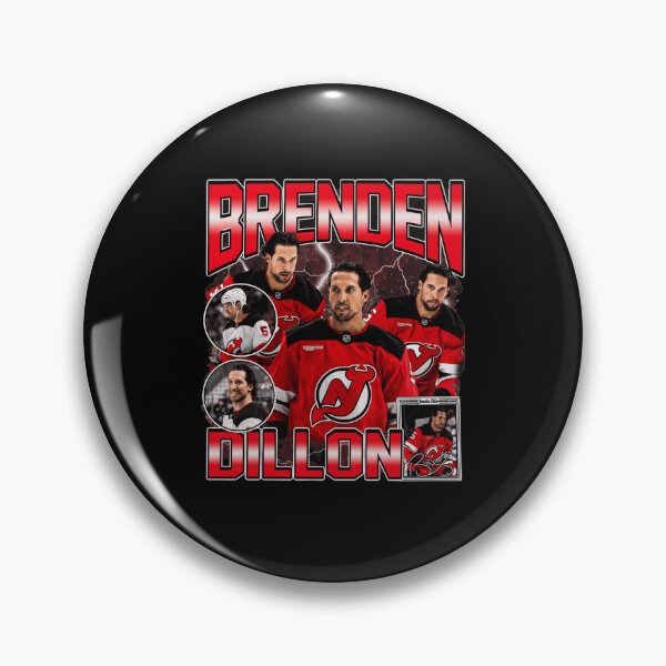 Artikelvorschau, Brenden Dillon New Jersey Hockey Retro Spieler Collage Grafik entworfen und verkauft von EdwardJam10416.