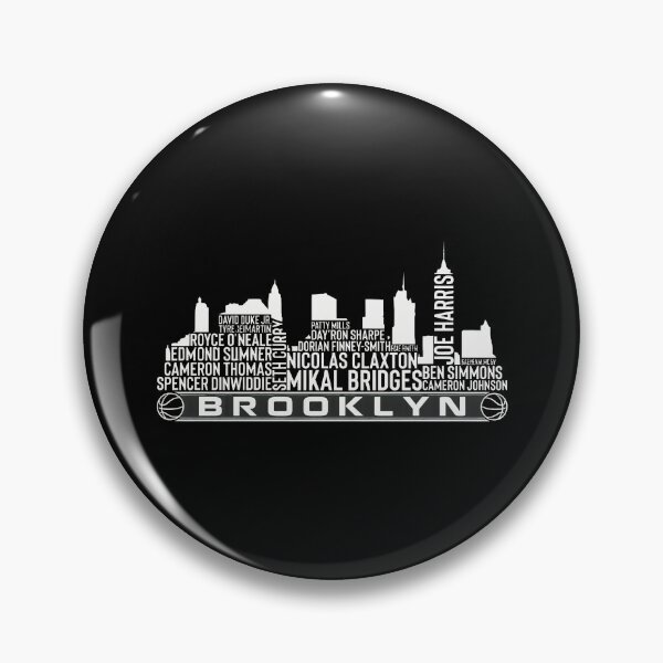 Item preview, Brooklyn Basketball Skyline Player Names City Graphic designed and sold by JustinHes59954.