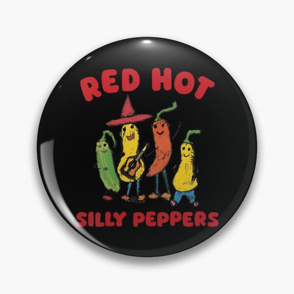 Artikelvorschau, Red Hot Sillys Peppers Hand Drawns Vegetable Band entworfen und verkauft von Neenagirl2220.