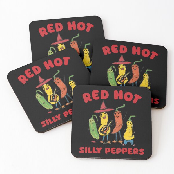 Item preview, Red Hot Sillys Peppers Hand Drawns Vegetable Band designed and sold by Neenagirl2220.