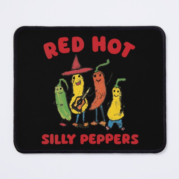 Item preview, Red Hot Sillys Peppers Hand Drawns Vegetable Band designed and sold by Neenagirl2220.