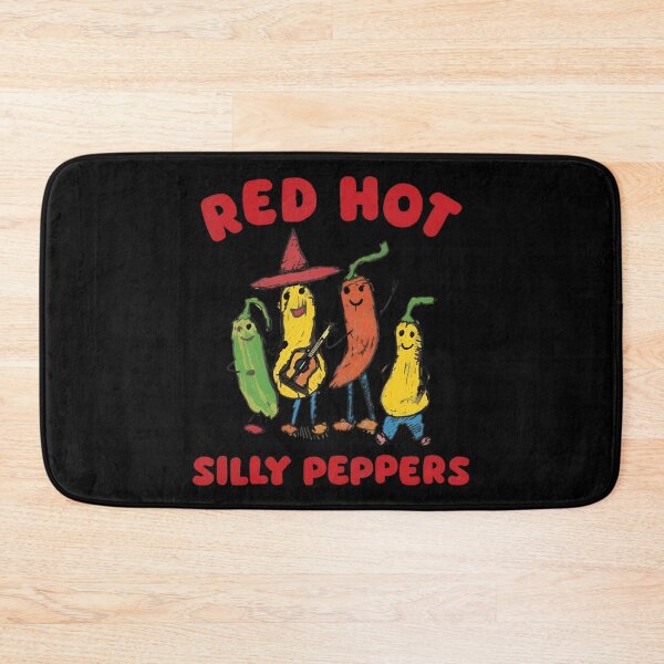 Item preview, Red Hot Sillys Peppers Hand Drawns Vegetable Band designed and sold by Neenagirl2220.