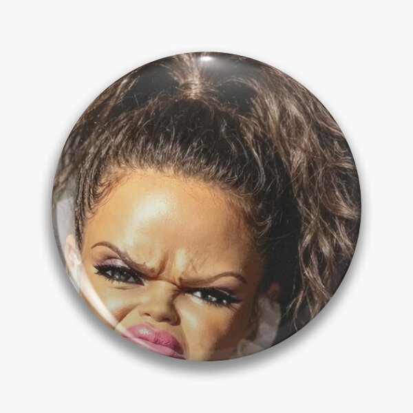 Item preview, Disgusted Glam Doll Flower Earrings Cringe Reaction Meme designed and sold by Devilians92.