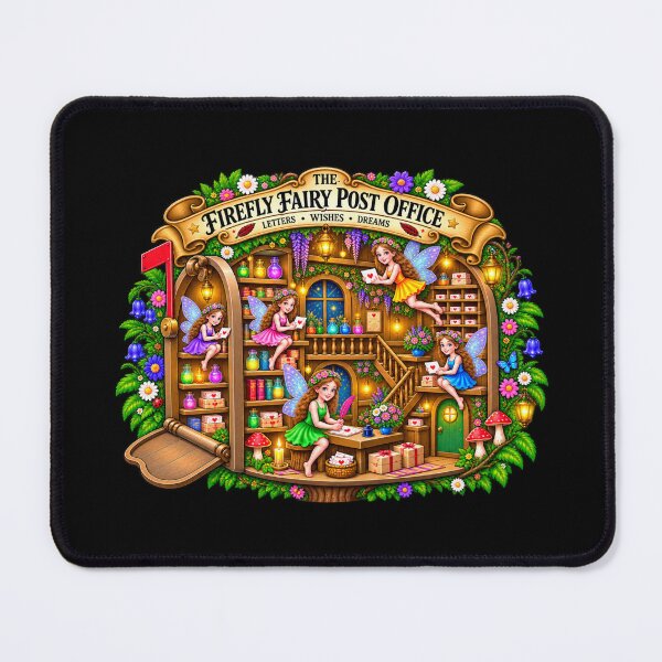 Item preview, The Firefly Fairy Post Office | Enchanted Fairy Letters, Wishes & Dreams designed and sold by MrDev.