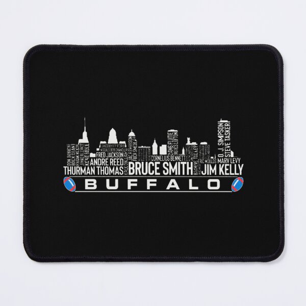 Item preview, Buffalo Football Skyline Legends City Graphic designed and sold by MrDonald75366.