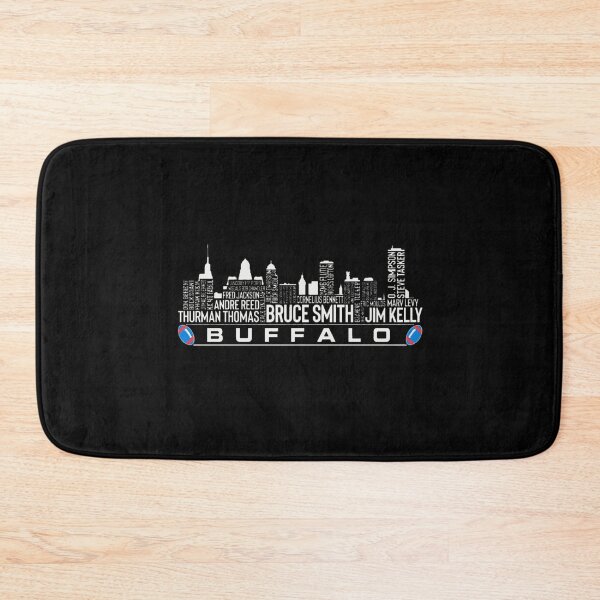 Item preview, Buffalo Football Skyline Legends City Graphic designed and sold by MrDonald75366.