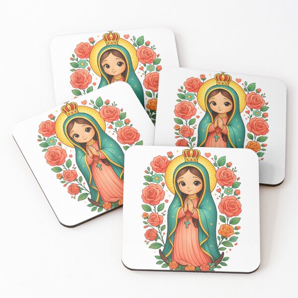 Item preview, Guadalupe Floral Mexican designed and sold by Foxintheloart.