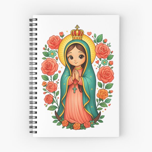 Item preview, Guadalupe Floral Mexican designed and sold by Foxintheloart.