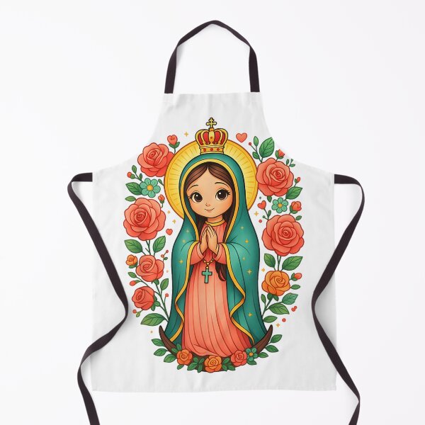 Item preview, Guadalupe Floral Mexican designed and sold by Foxintheloart.