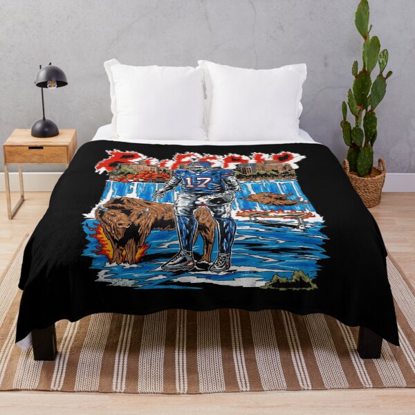 Item preview, Buffalo Football Skeleton Player Falls Graphic designed and sold by MichaelWo93682.