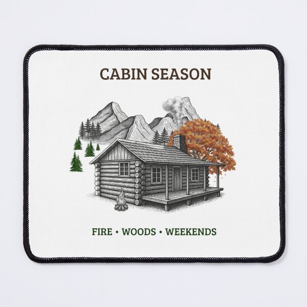 Item preview, Cabin Season Vintage Autumn Retreat designed and sold by Umbrella urban.
