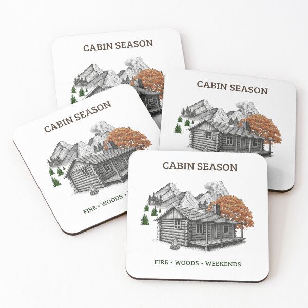 Item preview, Cabin Season Vintage Autumn Retreat designed and sold by Umbrella urban.