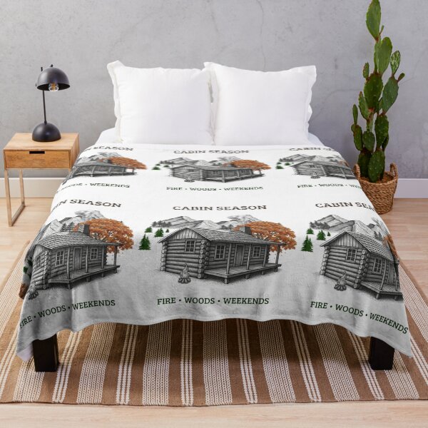 Item preview, Cabin Season Vintage Autumn Retreat designed and sold by Umbrella urban.
