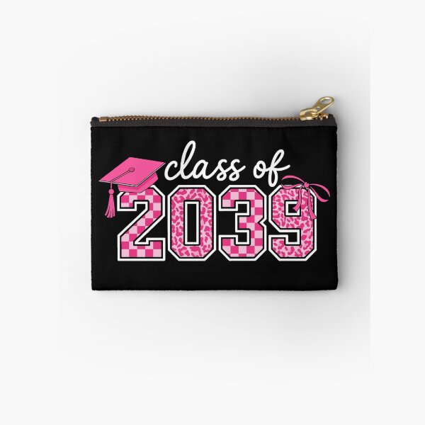 Item preview, Class of 2039 Leopard Checkered 2039 Graduation Pink Bow designed and sold by jackelmbradyt.