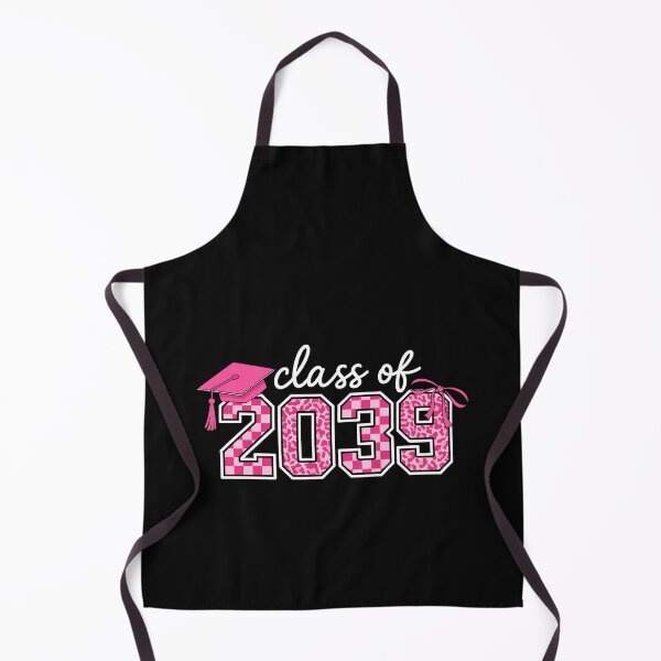 Item preview, Class of 2039 Leopard Checkered 2039 Graduation Pink Bow designed and sold by jackelmbradyt.