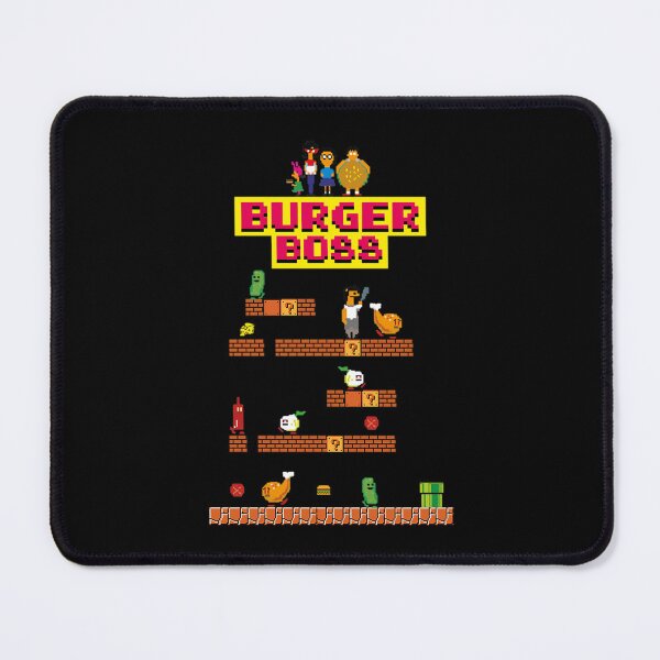 Item preview, Burger Boss Pixel Art designed and sold by thuyghikfire.