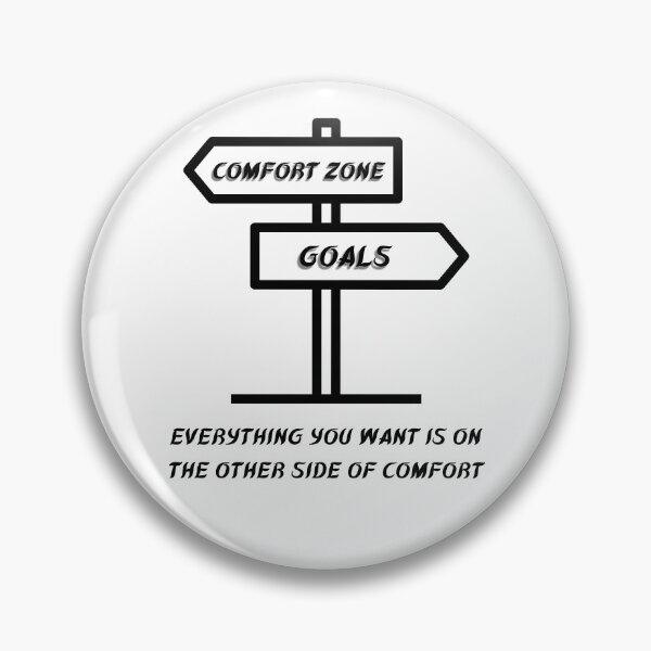 Item preview, Outside Your Comfort Zone | Success & Growth Motivation designed and sold by UrbaneVibeCo.