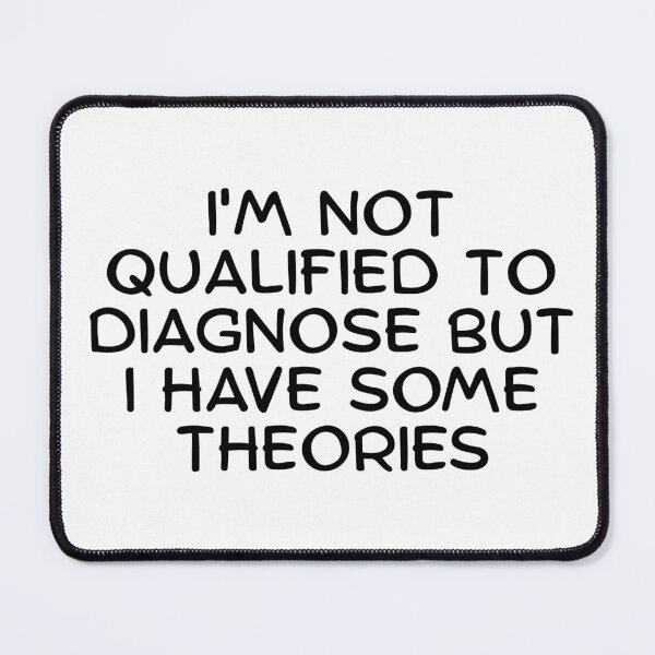 Item preview, i'm not qualified to diagnose but i have some theories designed and sold by Dondonmart.