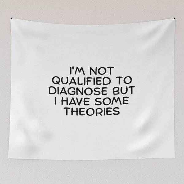 Item preview, i'm not qualified to diagnose but i have some theories designed and sold by Dondonmart.