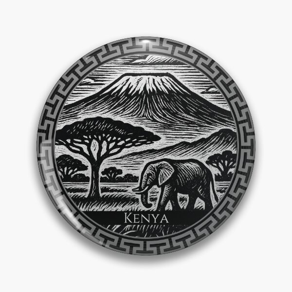 Item preview, Kenya Vintage Woodcut Art designed and sold by Thistle-TShop.