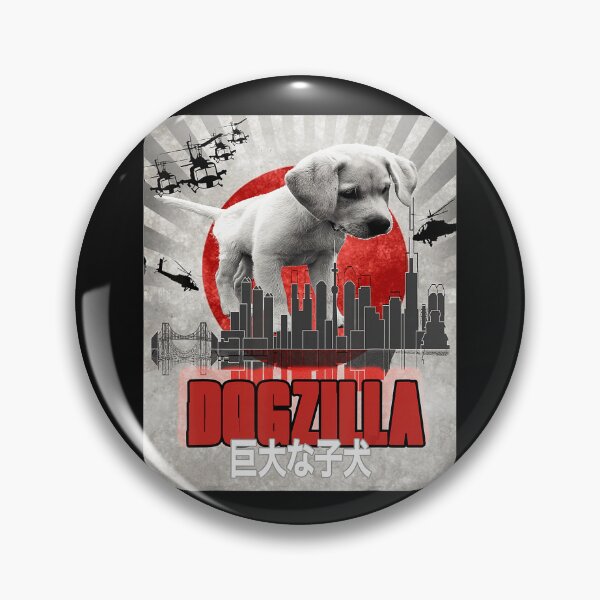 Item preview, Dogzilla 巨大な子犬 Giant Puppy Japanese Monster Dog Lover designed and sold by BrockmeyeSB.
