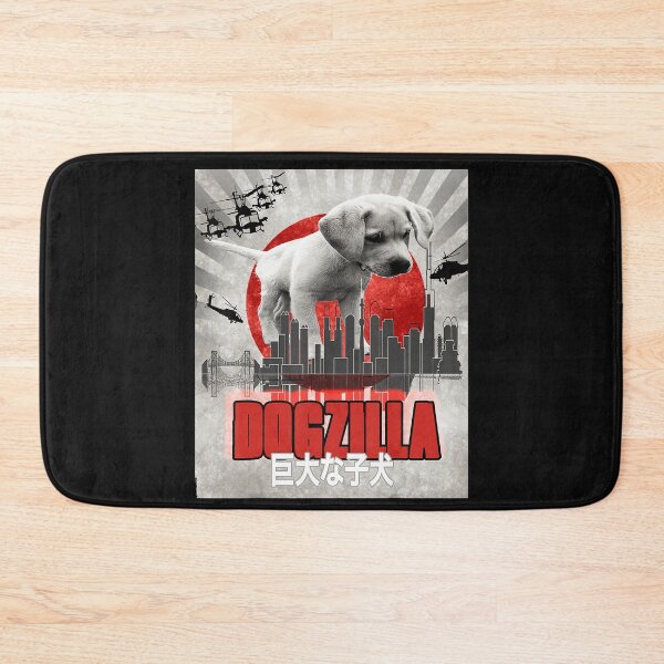 Item preview, Dogzilla 巨大な子犬 Giant Puppy Japanese Monster Dog Lover designed and sold by BrockmeyeSB.
