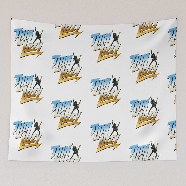 Item preview, Thin Lizzy Baseball Player Logo Classic Rock Band designed and sold by TeronMurrayArt.