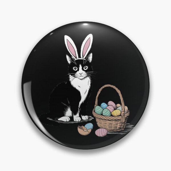 Item preview, Easter Cat Bunny Ears Feline Pet Lover Holiday Spring designed and sold by BrockmeyeSB.
