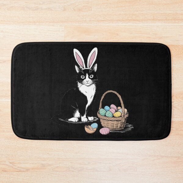 Item preview, Easter Cat Bunny Ears Feline Pet Lover Holiday Spring designed and sold by BrockmeyeSB.