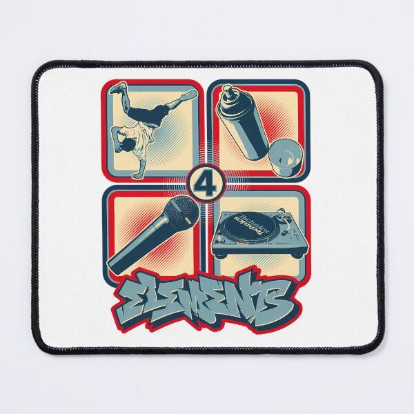 Item preview, Four Quadrants Hip Hop Culture Panel Layout designed and sold by ZEAP.