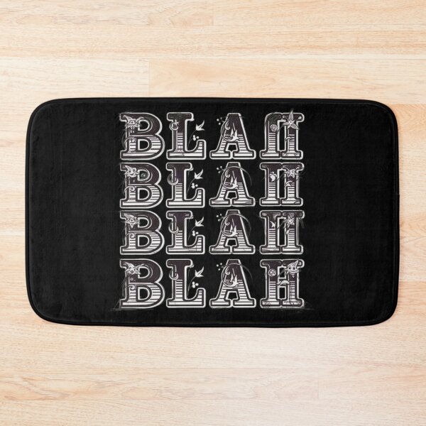 Item preview, Blah Blah Graphic Design with Floral Elements designed and sold by Catsi-Nook-Art.