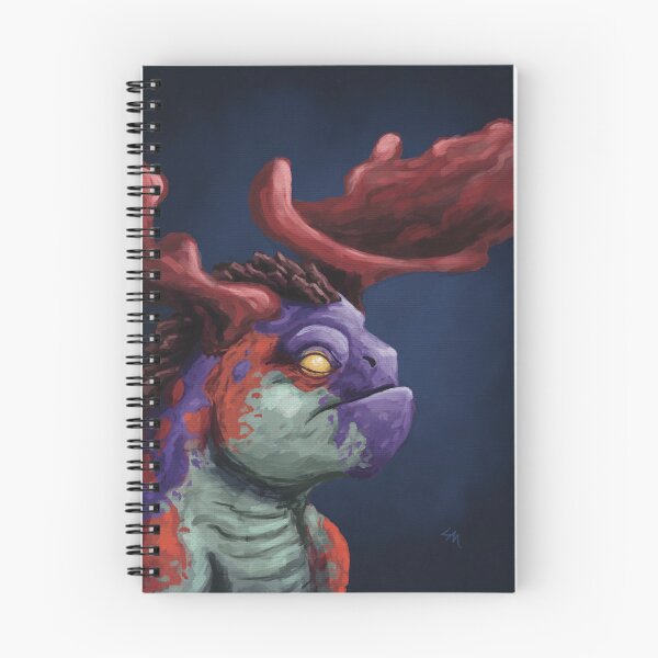 Item preview, Crimson goregutter painting designed and sold by RootSpellStudio.