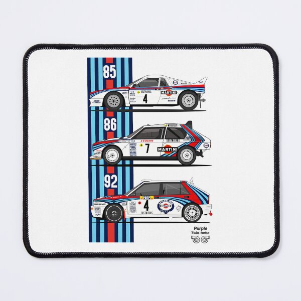 Item preview, Three White Racing Coupe Profiles Grid designed and sold by ZEAP.
