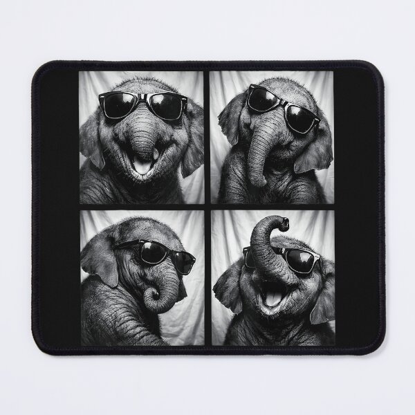 Item preview, Cool Funny Baby Elephant Sunglasses Wildlife Animal designed and sold by BrockmeyeSB.