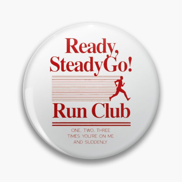 Item preview, Ready Steady Go Run Club Design designed and sold by Catsi-Nook-Art.