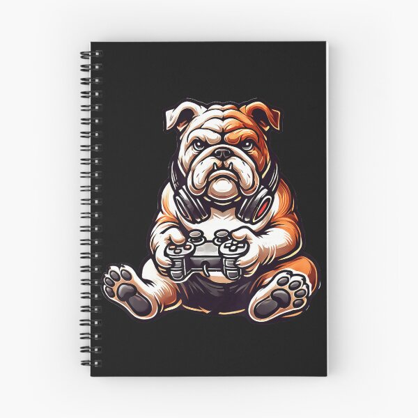 Item preview, English Bulldog Gamer Video Game Player designed and sold by BrockmeyeSB.