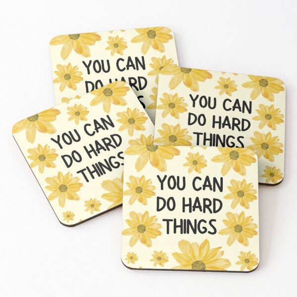 Item preview, You Can Do Hard Things  designed and sold by kaavishehsas.