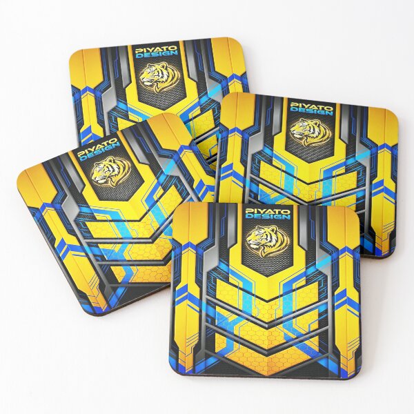 Item preview, Cyberpunk Tiger Tech Pattern designed and sold by PIYATO941DESIGN.