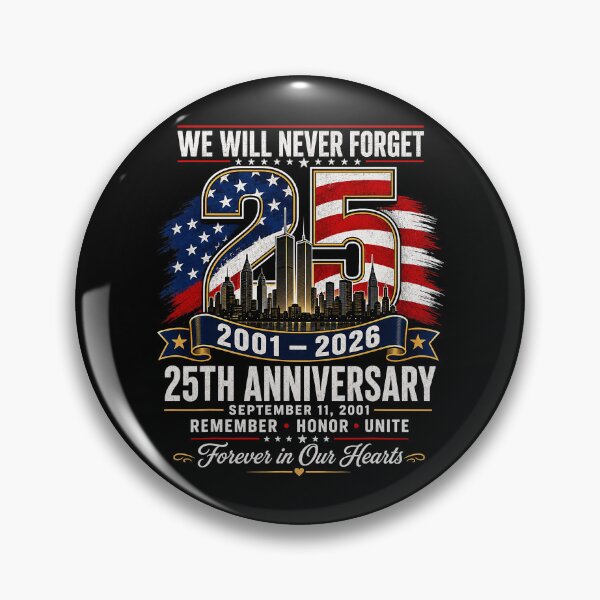 Item preview, 25th Anniversary 9/11 Memorial Tribute designed and sold by nryum.