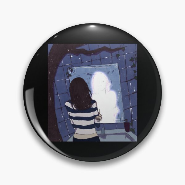 Item preview, Reflective Art Illustration of Self-Discovery designed and sold by Catsi-Nook-Art.