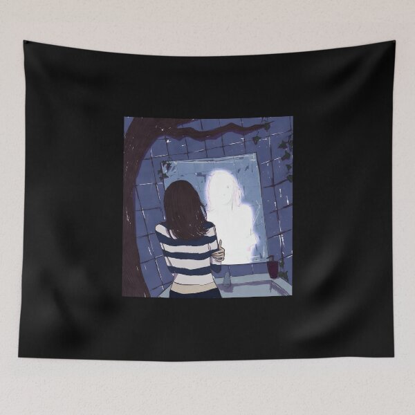 Item preview, Reflective Art Illustration of Self-Discovery designed and sold by Catsi-Nook-Art.
