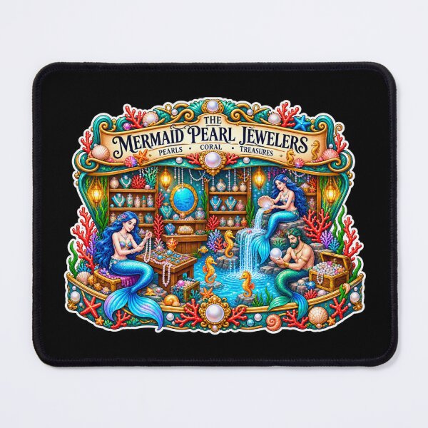 Item preview, The Mermaid Pearl Jewellers | Magical Underwater Jewelry Shop, Pearls, Coral & Treasures designed and sold by MrDev.