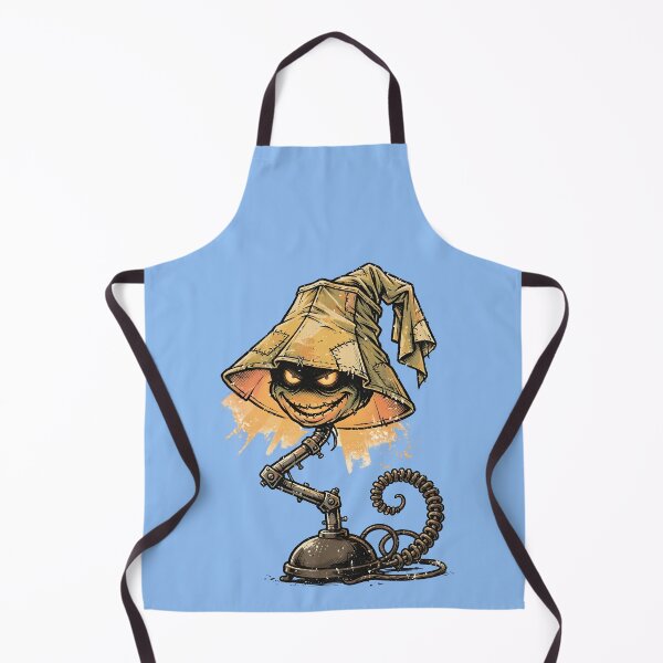Item preview, Creepy Grinning Lamp Monster Halloween designed and sold by PreeCha Art & Co..
