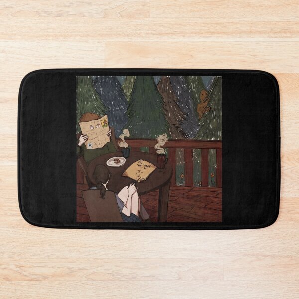 Item preview, Cozy Cabin Evening Scene designed and sold by Catsi-Nook-Art.