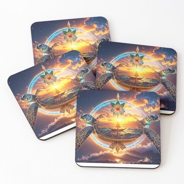 Item preview, Copy of Copy of Sea Turtle Golden Sparkling Light designed and sold by Hawaii26.