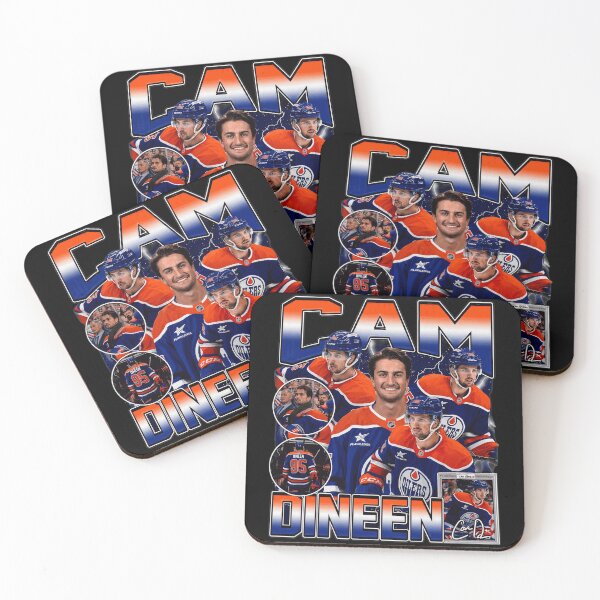 Item preview, Cam Dineen Edmonton Hockey Player Collage Graphic designed and sold by CharlesMe56267.