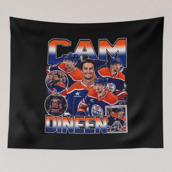Item preview, Cam Dineen Edmonton Hockey Player Collage Graphic designed and sold by CharlesMe56267.
