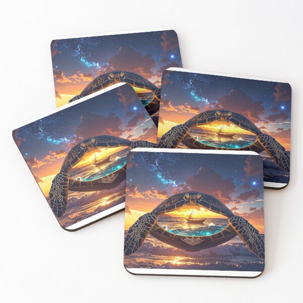 Item preview, Copy of Sea Turtle Golden Sparkling Light designed and sold by Hawaii26.