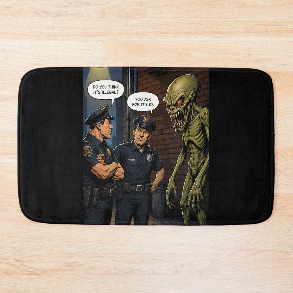 Item preview, Illegal Alien Comic Panel designed and sold by Moviebuff91.