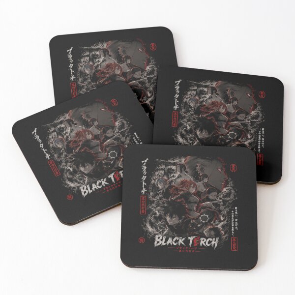 Item preview, Black Torch Jiro Azuma Dark Ninja Manga Art designed and sold by SirLivy.